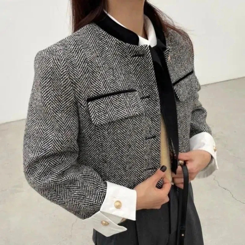 Summer Equestrian Clothing - المتناقضة الوقوف طوق الفرنسية الرجعية الفروسية