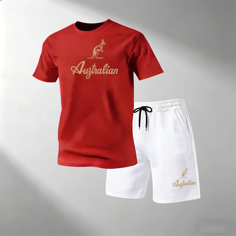 Summer Gym Clothing - طقم قمصان رياضية للرجال قابلة للتنفس