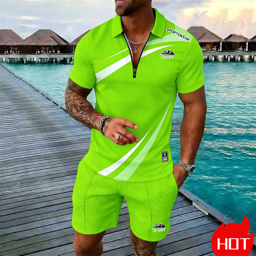 Summer Clothing Y2K - طقم ملابس صيفي بلون واحد من