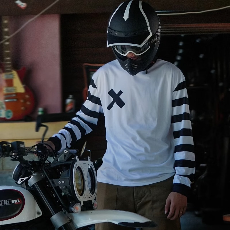 Summer Clothing Motorcycle - بدلة ركوب الدراجات النارية الصيفية البيضاء