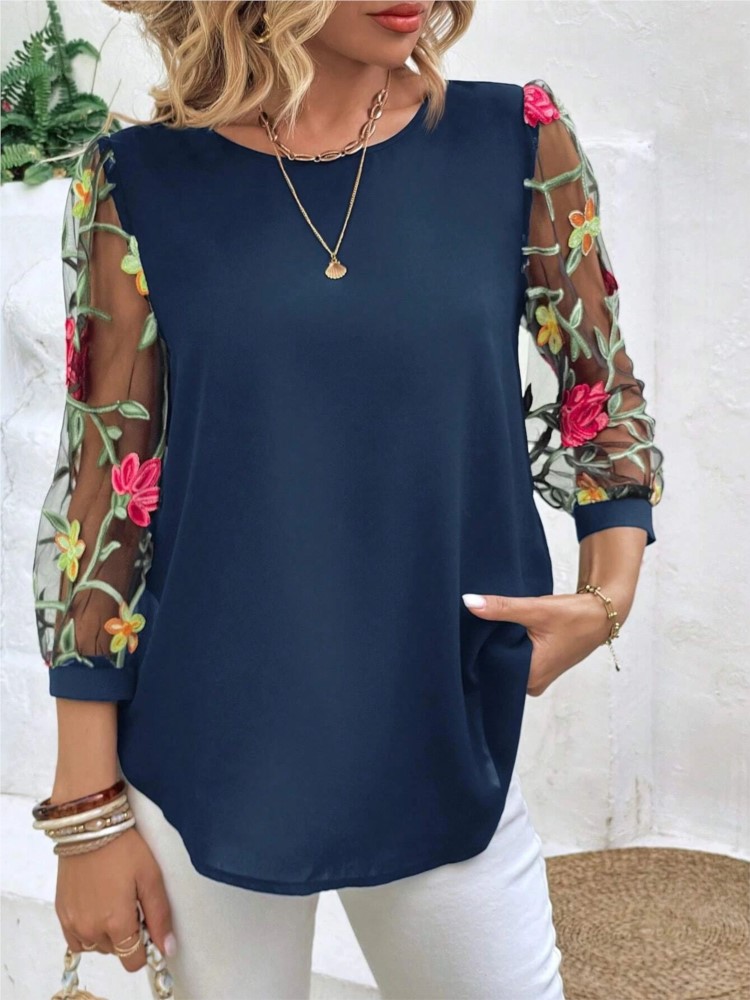 Summer Clothing Holiday - قميص مطبوع على الموضة للنساء بلوفر