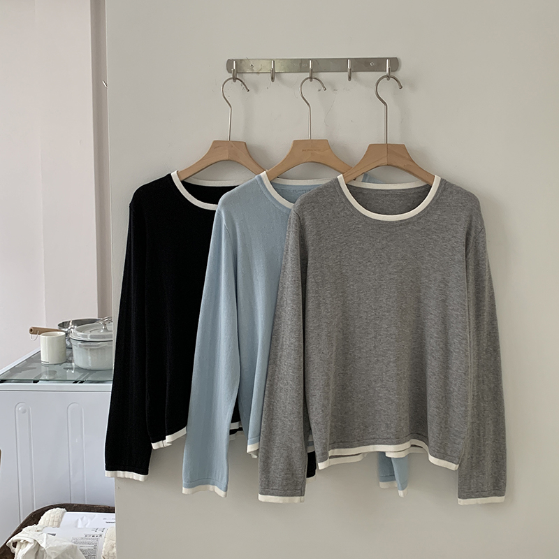 Summer Clothing Modest - قميص نسائي 100% قطن برقبة دائرية