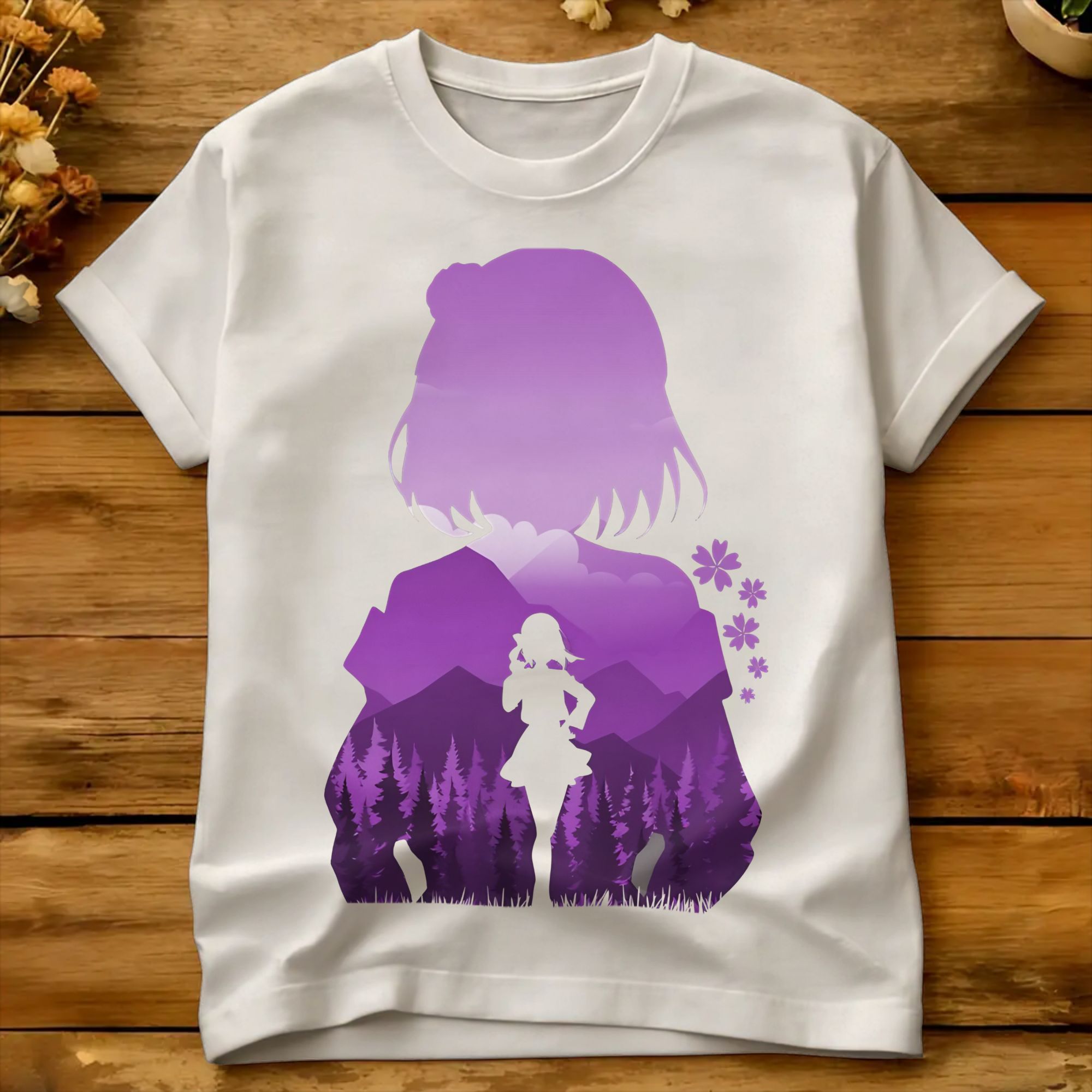 Summer Clothing Ideas - تي شيرت رجالي Kana Arima Negative