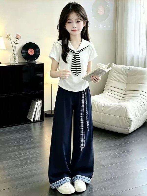 Summer Clothing Old Navy - طقم صيفي أنيق للفتيات يتكون من