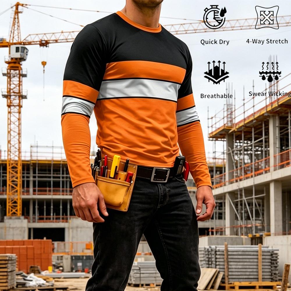 Summer Clothing Mens - قميص عمل رجالي طويل الأكمام عالي