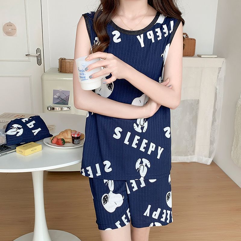 طقم بيجامة صيفي كرتوني بنمط سن - مراجعة Summer Away Clothing وسعره