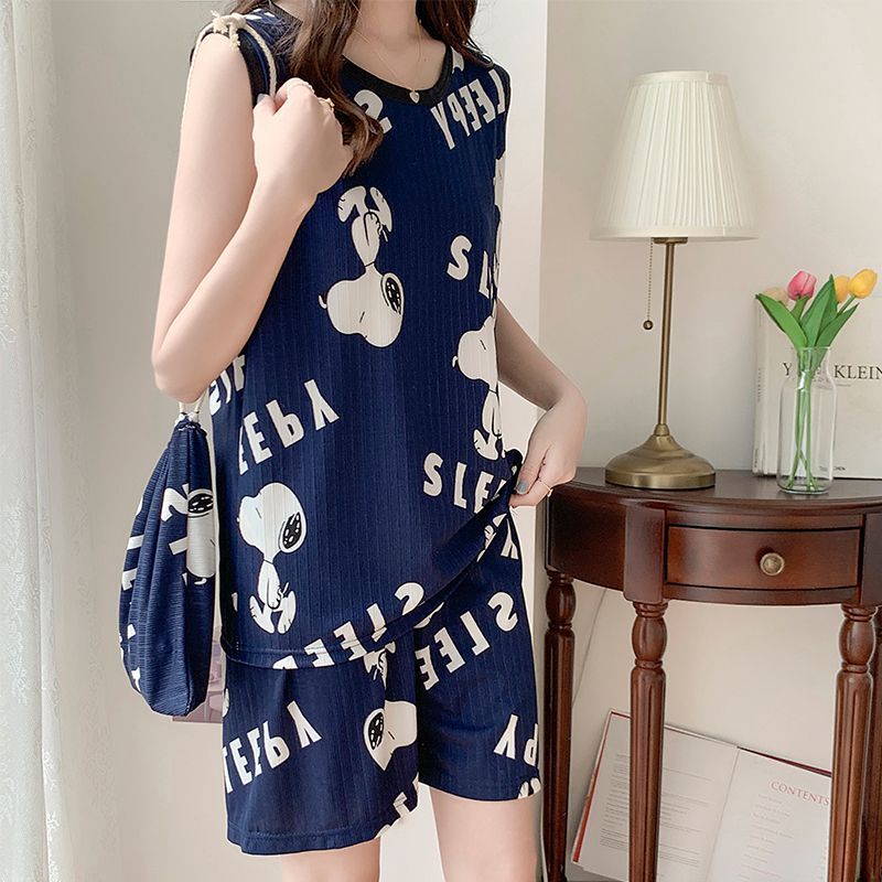 طقم بيجامة صيفي كرتوني بنمط سن - مراجعة Summer Away Clothing وسعره