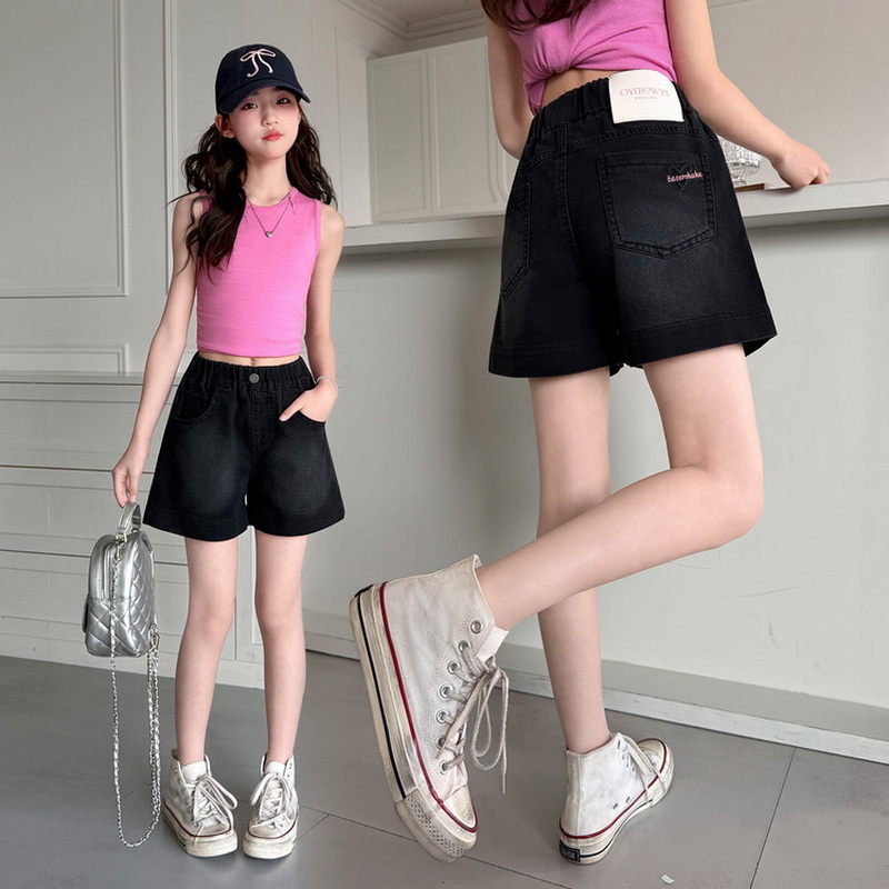 شورتات جينز صيفية رقيقة للفتيا - مراجعة Summer Clothing Label وسعره