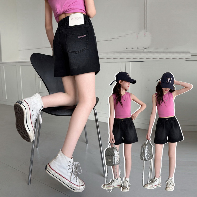 شورتات جينز صيفية رقيقة للفتيا - مراجعة Summer Clothing Label وسعره