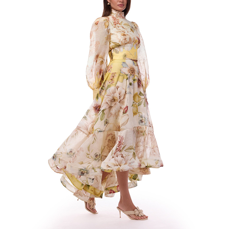 طقم صيفي من قطعتين بطبعة زهور  - مراجعة Summer Clothing Holiday وسعره
