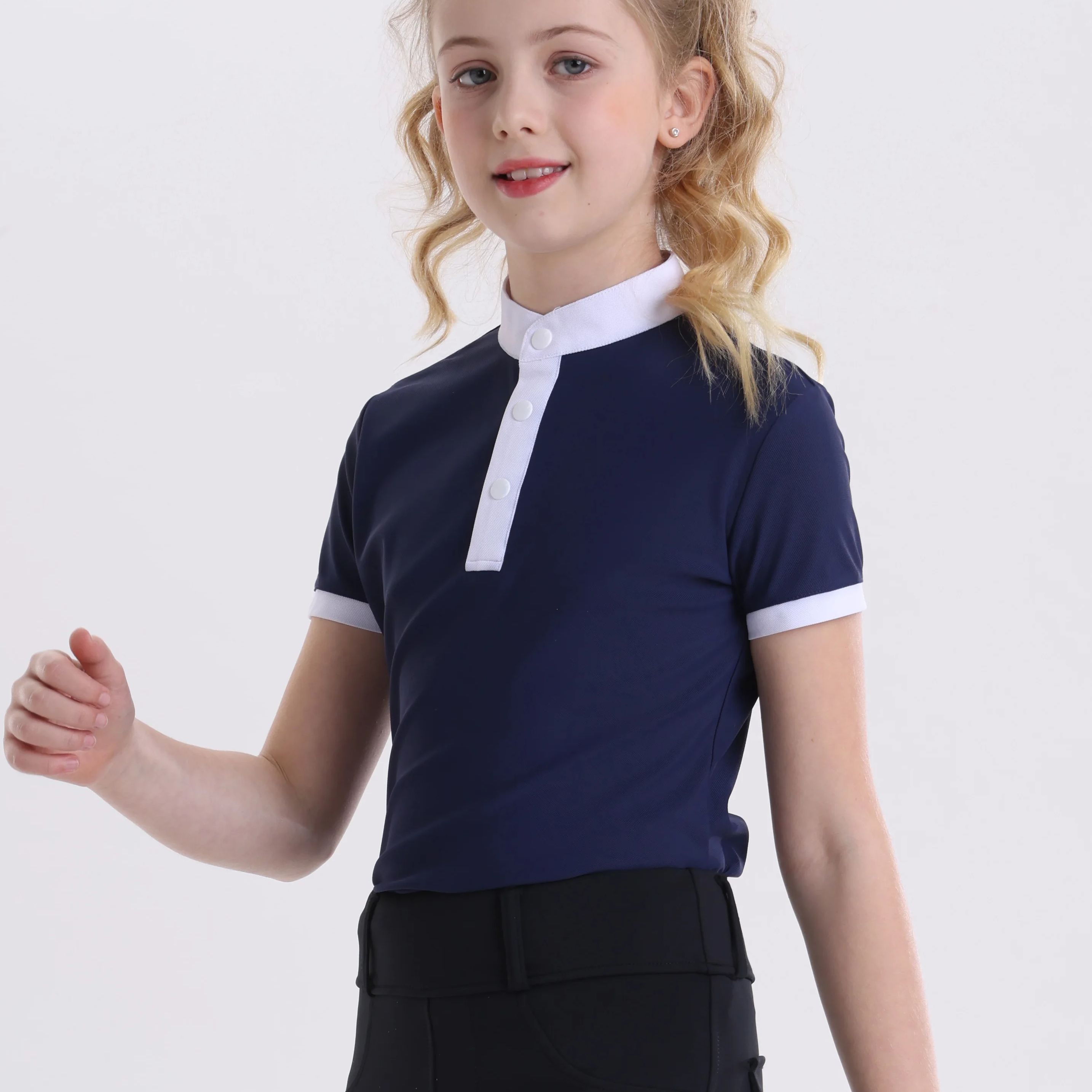 الصيف الأطفال قصيرة الأكمام ال - مراجعة Summer Equestrian Clothing وسعره