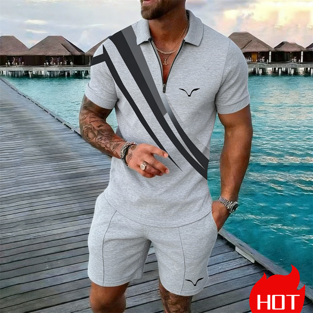 طقم صيفي مخطط بتصميم Y2K للرجا - مراجعة Summer Clothing Y2K وسعره