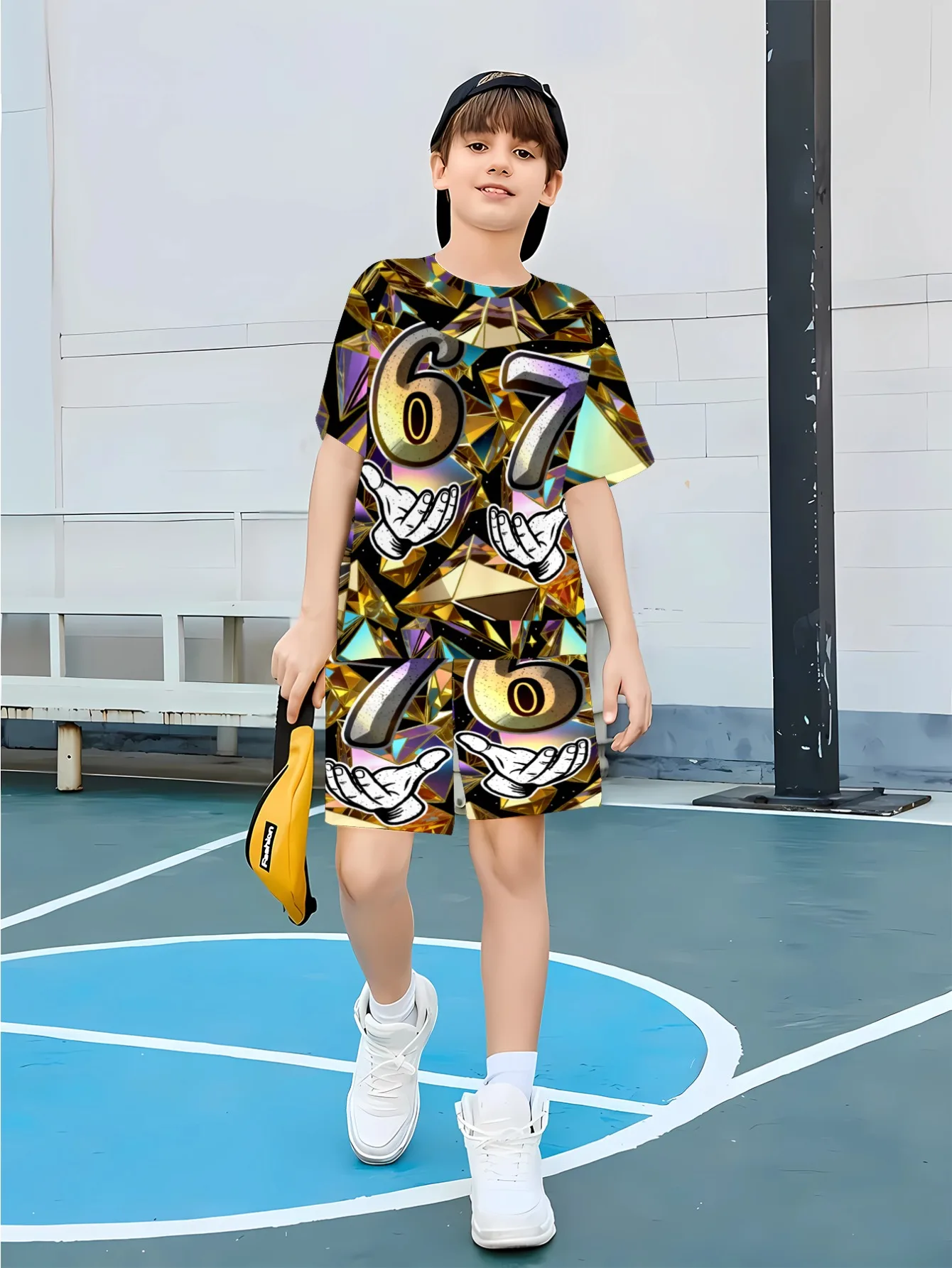 طقم ملابس أطفال مكون من قطعتين - مراجعة Summer Clothing Boys وسعره