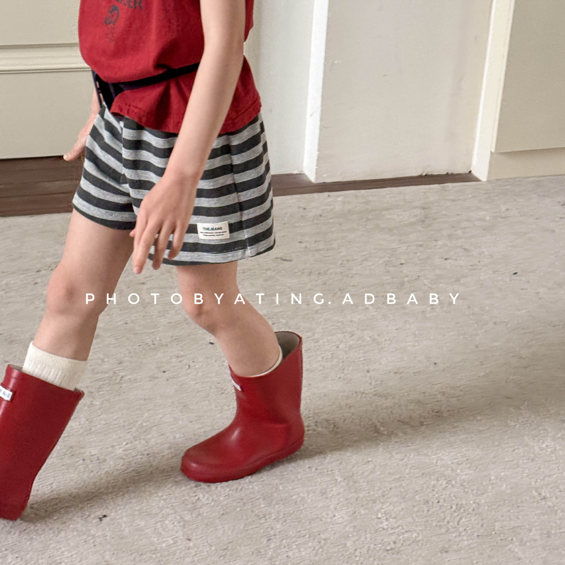 شورتات أطفال مع علامة تجارية،  - مراجعة Summer Clothing Label وسعره