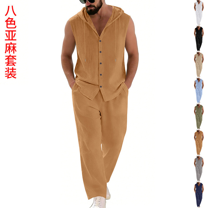 طقم بدلة كاجوال للرجال من الكت - مراجعة Summer Clothing Mens وسعره