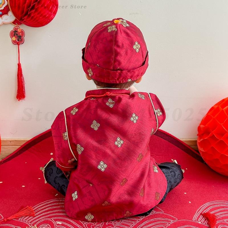 بدلة تانغ التقليدية للأطفال ال - مراجعة Summer Clothing For Baby Boy وسعره