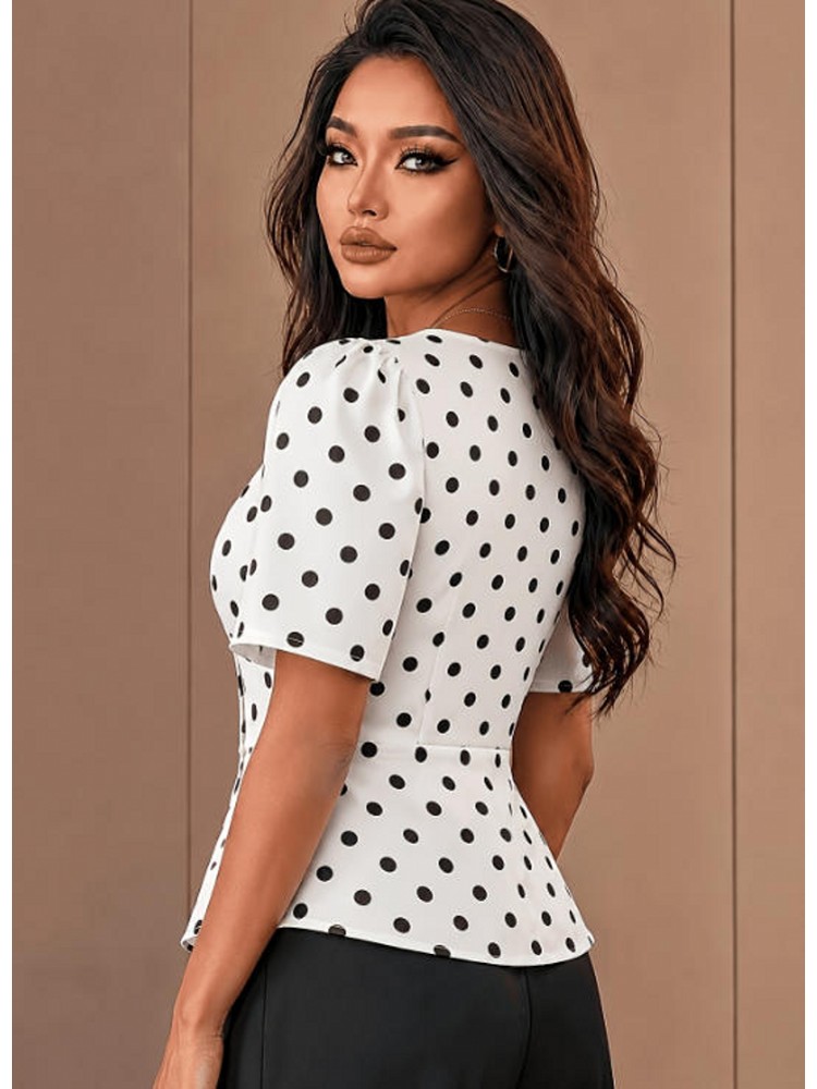 بلوزة أنيقة مطبوعة للخريف والص - مراجعة Summer Clothing Colors وسعره