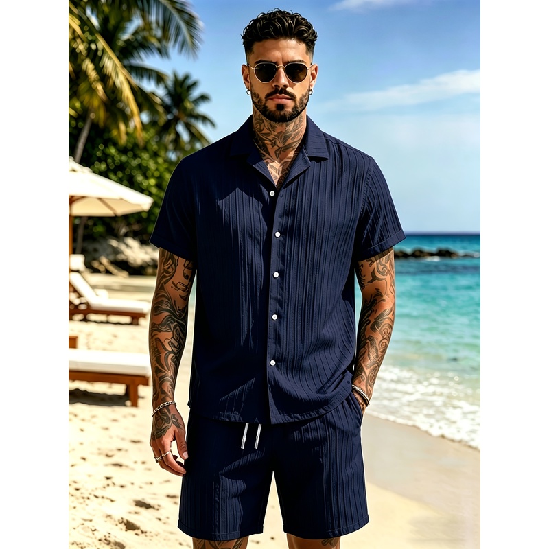 طقم بدلة صيفية غير رسمية للرجا - مراجعة Summer Clothing Vacation وسعره