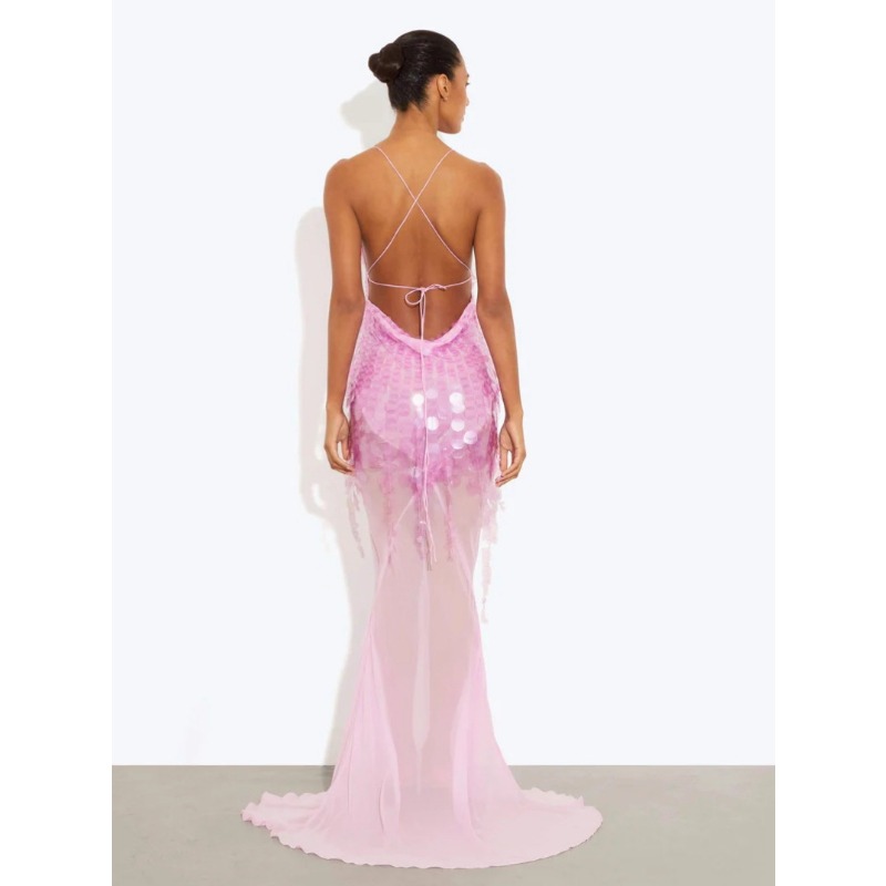 فستان حورية البحر طويل بتصميم  - مراجعة Summer Clothing Amazon وسعره