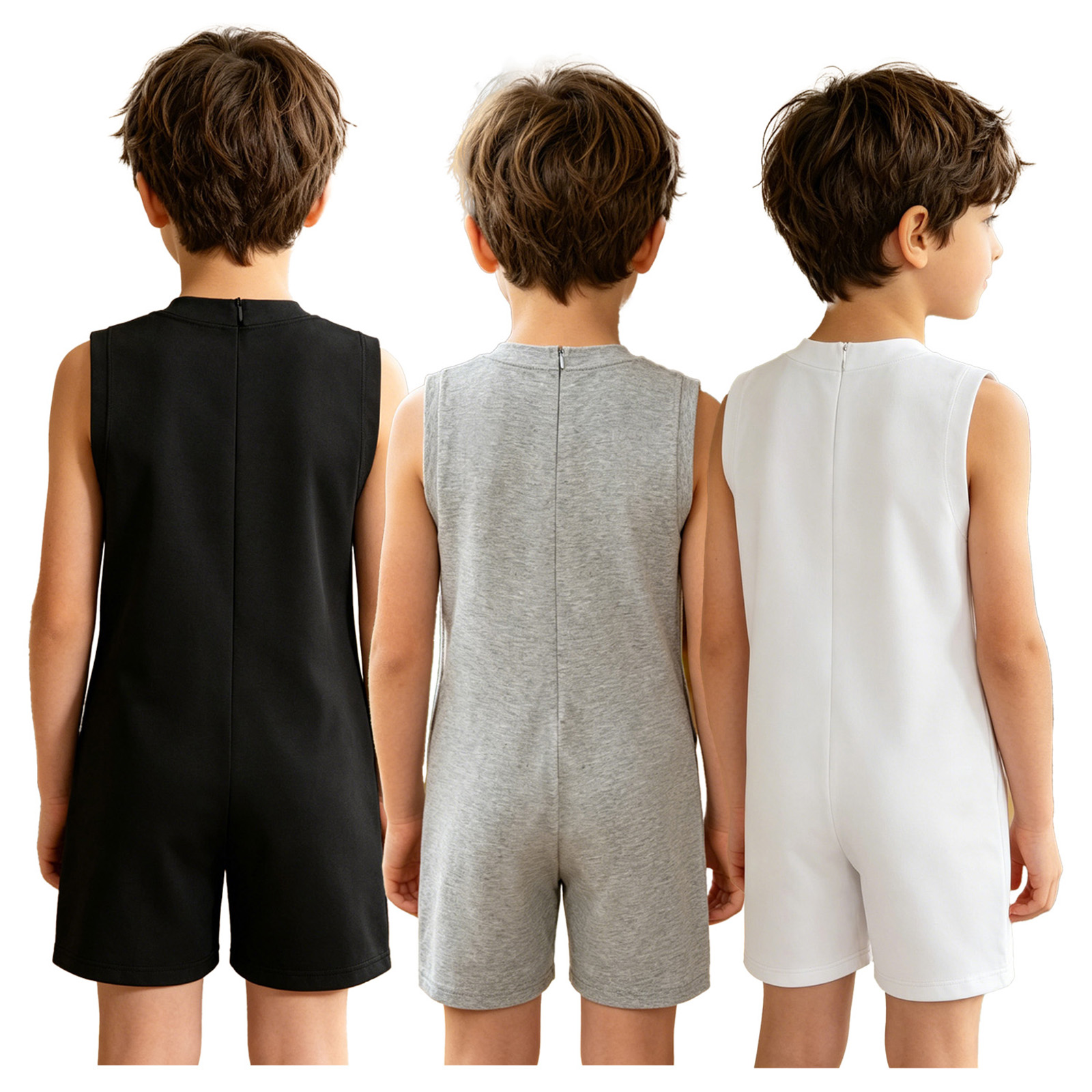 3 قطع ملابس أطفال (أولاد وبنات - مراجعة Summer Clothing Boys وسعره