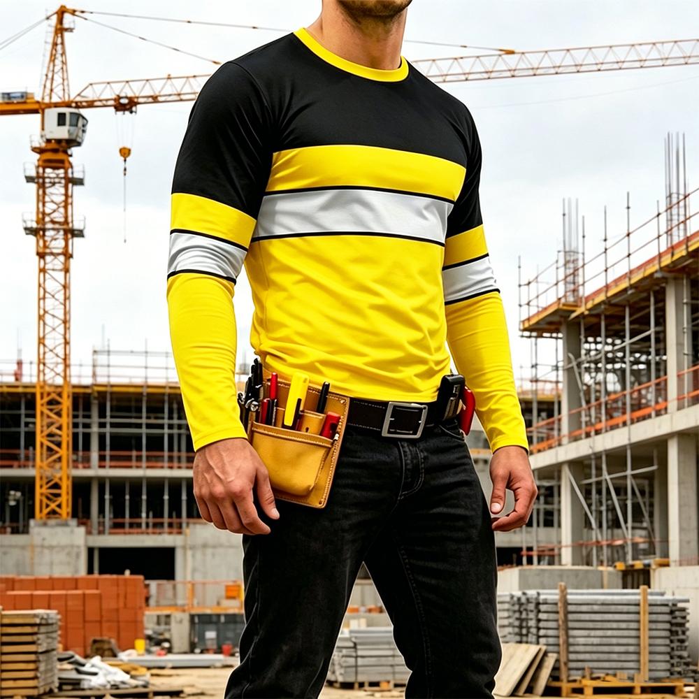 قميص عمل رجالي طويل الأكمام عا - مراجعة Summer Clothing Mens وسعره