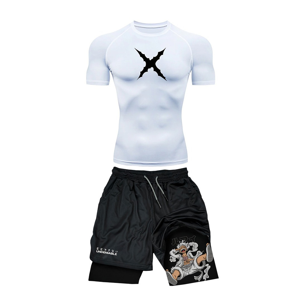 طقم صيفي جديد من ONE PIECE Luf - مراجعة Summer Gym Clothing وسعره